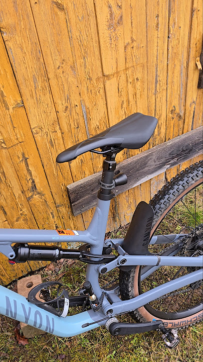 CANYON NEURON - Dropper reaction test #mtb #new #dropper #test #canyon #neuron #shorts #reaction