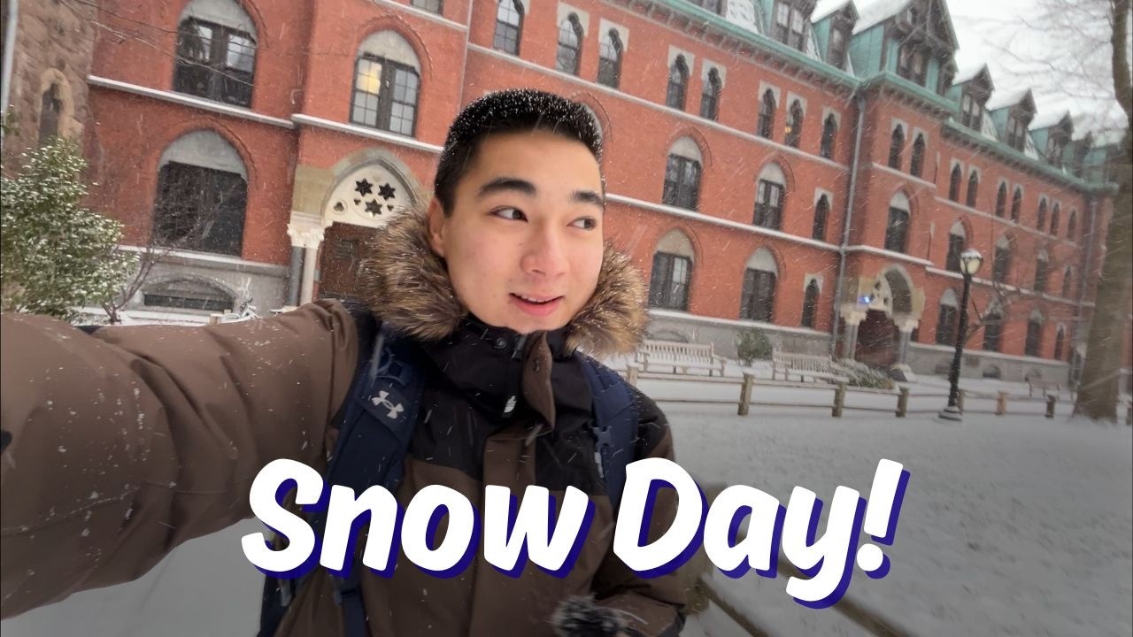 What REALLY Happens When It Snows at Yale | Day in my Life