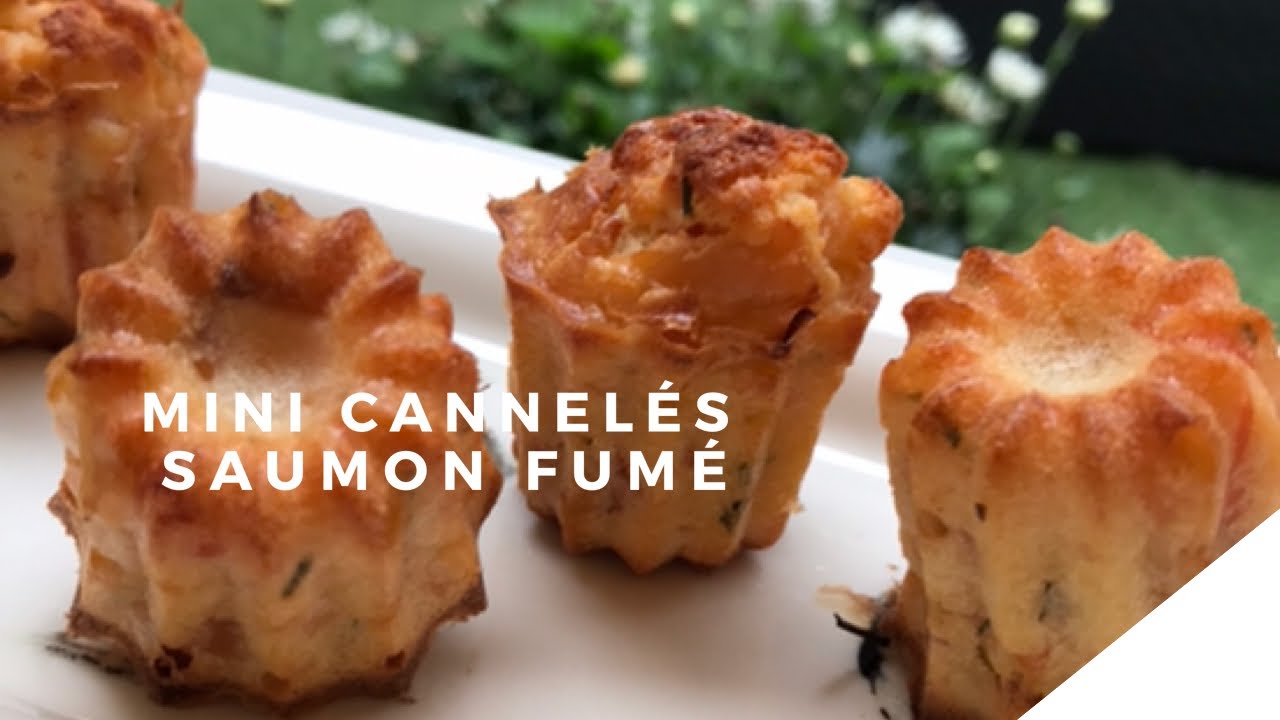 CANNELÉS AU SAUMON FUMÉ : l'atelier culinaire Guy Demarle