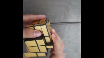 How to solve a 3x3 mirror cube #Rubik