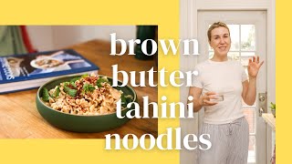 Brown Butter Tahini Pasta!