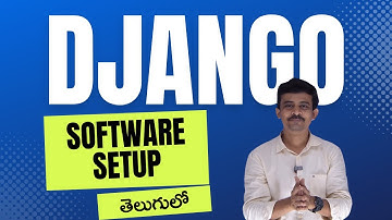 Python Django part -2 | Softwares required for python django web development   | Telugu Web Guru