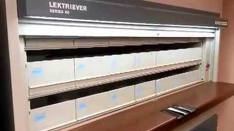 KARDEX Lextriever Series 80 Automated Vertical Carousel File Storage