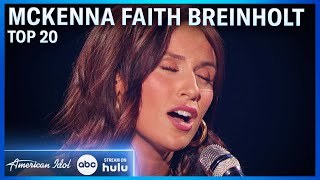McKenna Faith Breinholt: Piano Driven Cover of Joni Mitchell's "Both Sides Now" - American Idol 2024