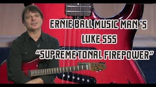 Ernie Ball Music Man Luke SSS - demo