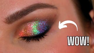 opal rainbow eye makeup idea you will regret not trying out / Proglitz Spring Blossom