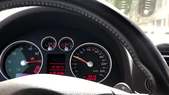 AUDI TT 3.2 v6 DSG launch control