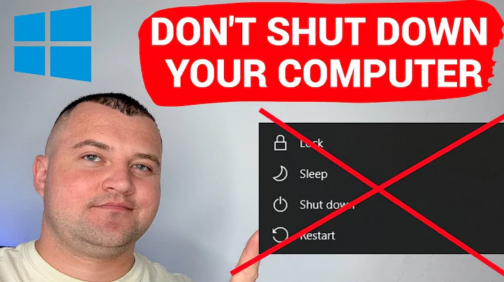Don't Turn OFF Your Computer - That's Why it Slows Down
