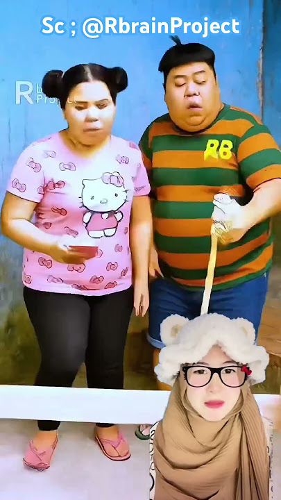 ABANG & ENENG JUALAN CORNDOG ING*S BAPAK 😬⁉️ @RbrainProject #remix #funny #dubbing