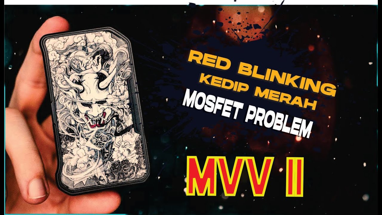 dovpo mvvII Red blink / kedip merah