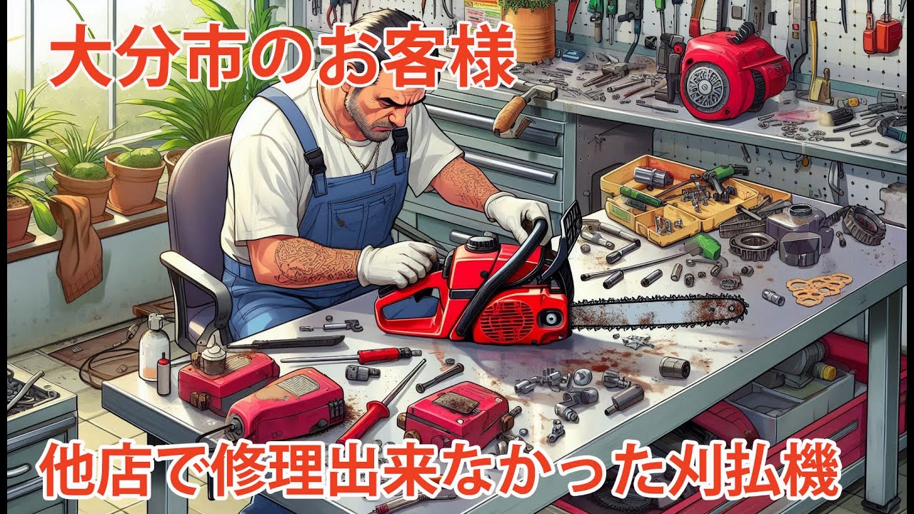 Zenoah Brush Cutter] Repairing an overflowing BK3420SFL-EZ! - YouTube