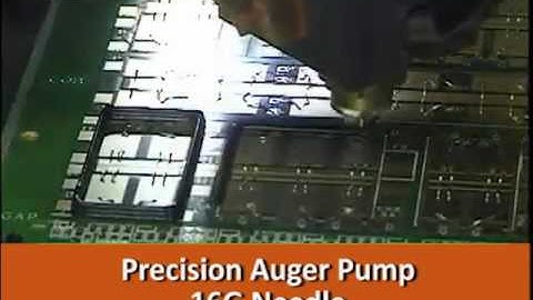 Dam and Fill with Auger Pump - Liquid Dispensing Pump