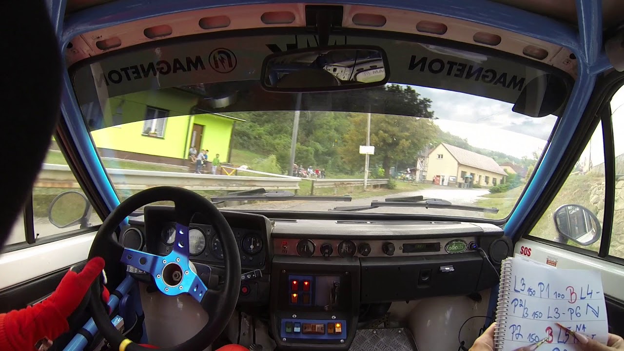 Barum rally Zlín 2018 Zeman & Urbanová škoda 130 LR RZ 5 Kudlovice