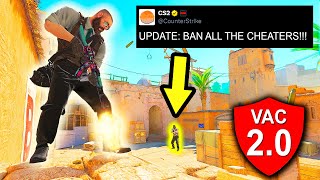 NEW CS2 ANTICHEAT BANS ALL CHEATERS!  COUNTER STRIKE 2 CLIPS