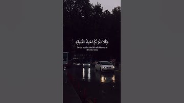 فلا تغرنكم الحياة الدنيا| تلاوة خاشعة ومؤثرة للقارئ الشيخ ياسر الدوسري 🥺❤️✨