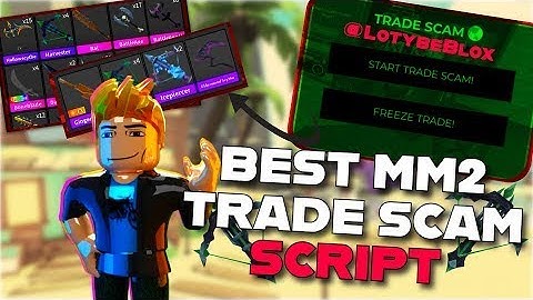 UPD MM2 TRADE SCAM SCRIPT V3   UPDATED   PASTEBIN   FREEZE TRADE   WORKING DUPE,  TRADE SCRIPT👑