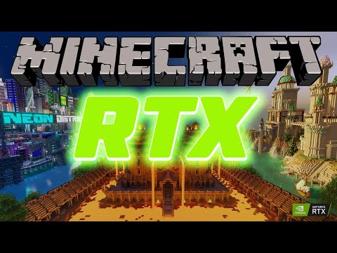 КАК ВКЛЮЧИТЬ RTX В МАЙНКРАФТЕ! ПРОСТО ШОК! КАК ЖЕ ЭТО КРУТО!