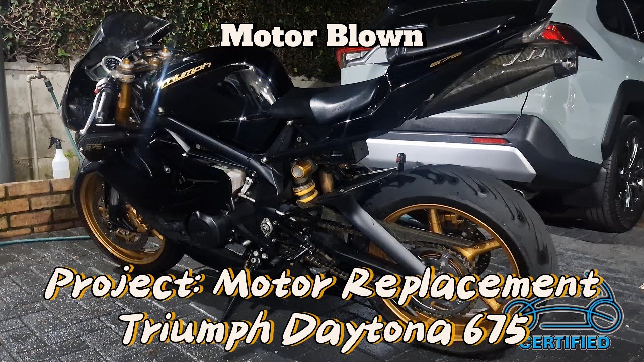 Triumph Daytona 675 Motor Replacement