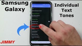 Setting Custom Individual Text Tones | SAMSUNG screenshot 3