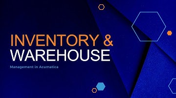 Acumatica Multisite Inventory and Warehouse Management