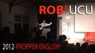 Dean Speech 2012: The importance of bondage