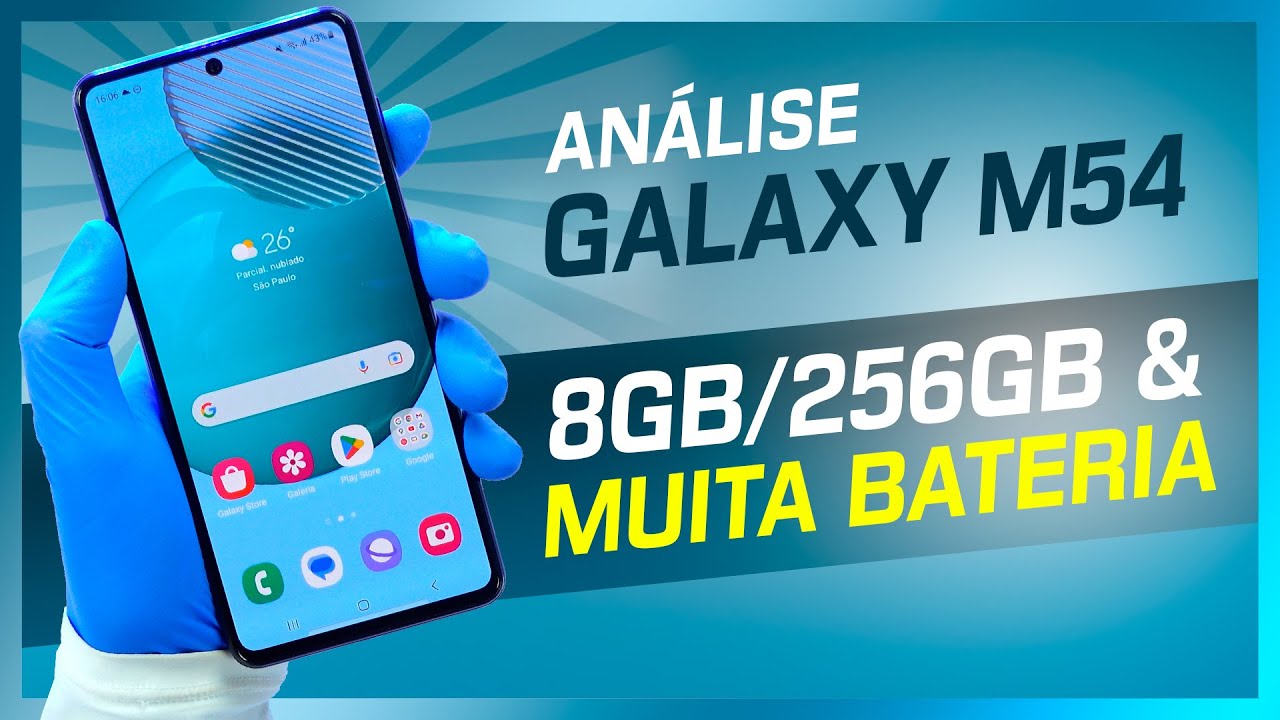  galaxy m54 5g o pre o despencou e j vale a pena unboxing e