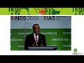 LIVE: @DrTedros' remarks at the @AIDS_conference opening. #AIDS2026