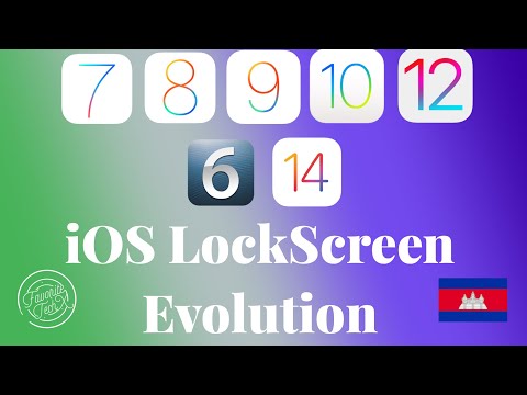 iOS Lock Screen Evolution 🤩