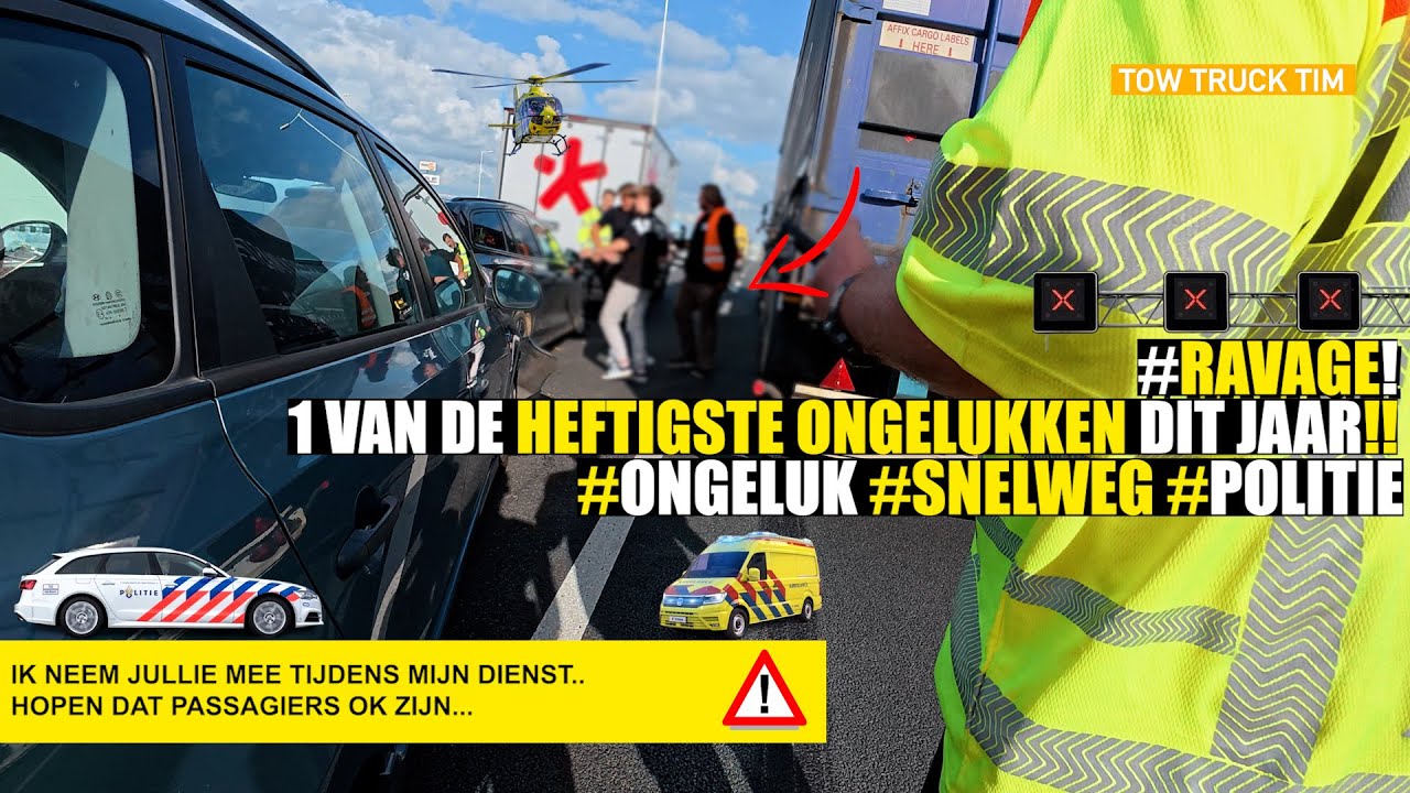 🚨7 VOERTUIGEN BETROKKEN BIJ GROOT RAVAGE OP SNELWEG.. DIT WAS EEN HEFTIG ONGELUK!🚨
