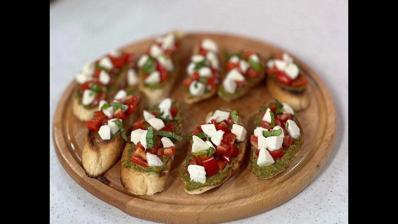 Shije Shtëpie - Brusketa me pesto borziloku nga zonja Vjollca - Tv Klan