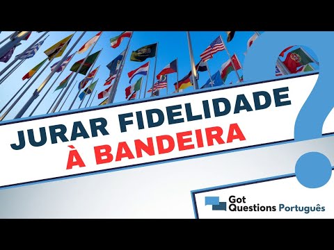 Um cristão deve jurar fidelidade à bandeira?