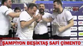 Karşılaşmayı Son Saniyedeki Gol Ile 33 34 Beşiktaş 17Nci Defa Erkekler Süper Ligi Şampiyonu Oldu