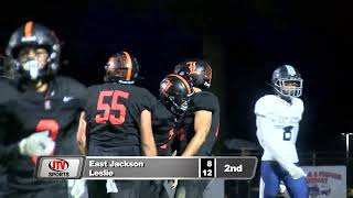 East Jackson vs Leslie Football Highlights | JTV Sports