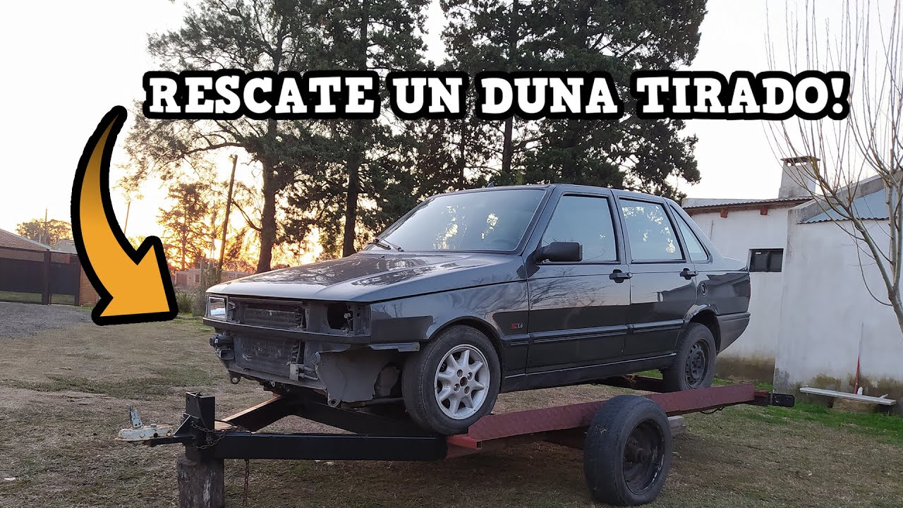 COMPRE un FIAT DUNA SCL 1994 ABANDONADO - ESTA en BUEN ESTADO?  - Suarez Nico