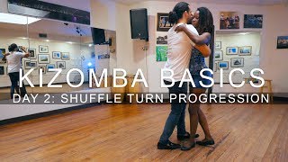 KIZOMBA & SEMBA BASICS DAY 2: Shuffle Turns