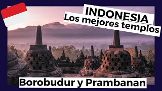 LOS TEMPLOS MÁS GRANDES DEL MUNDO Borobudur y Prambanan 😮 🔥 VUELTA AL MUNDO #17