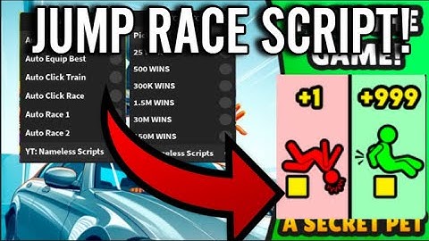 JUMP RACE BEST SCRIPT OP | INF POWER, AUTO RACE, AUTO CLICK, AUTO HATCH EGG