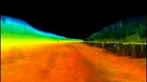 RESON SeaBat multibeam sonar survey - Pipe inspection