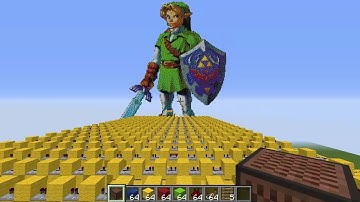 I made the Zelda Theme using Minecraft Note Blocks