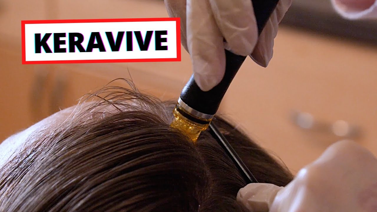 HydraFacial Keravive SCALP TREATMENT (Get thicker hair!) YouTube
