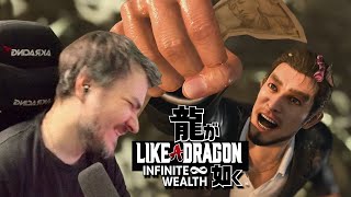 Мэддисон играет в новюу Якудзу - Like a Dragon: Infinite Wealth