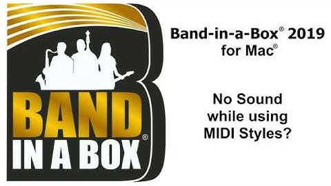 Band-in-a-Box® for Mac - No Sound with MIDI? (MIDI Plugin Settings)