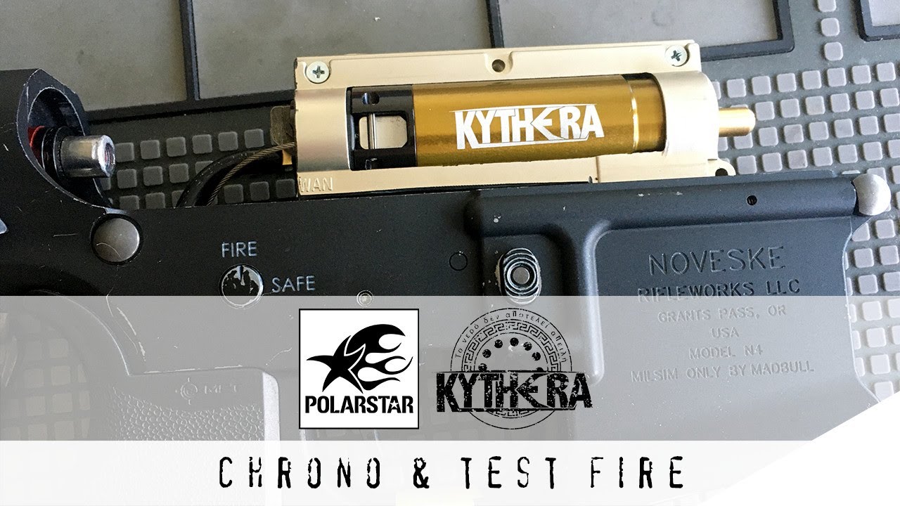PolarStar Kythera - chrono, test fire & sound test