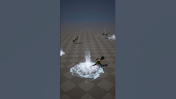 Duikwater Splash FX in UE5.2 Niagara | Voor Patreons #ue5 #cghow