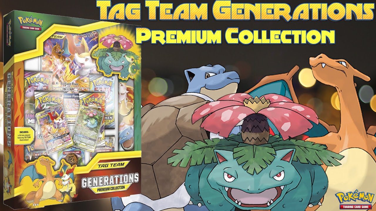 The English Luck Is Back Tag Team Generations Premium Collection Box Opening Pokemon Tcg