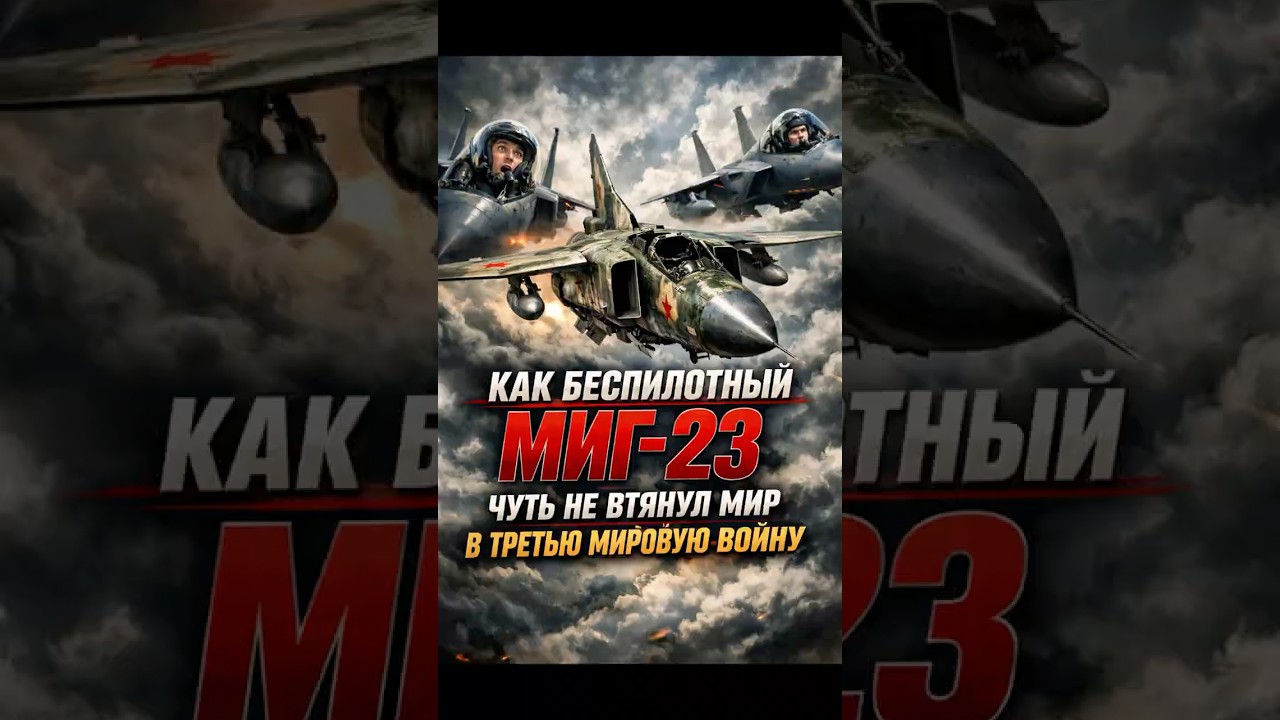 Как беспилотный МИГ-23 чуть не втянул мир в третью мировую войну. 
