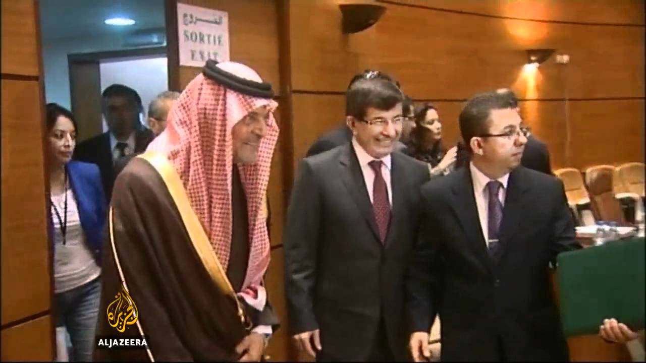 القمة العربية التركية بشأن سوريا