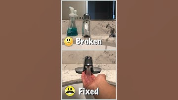 Replacing a sensor activated faucet #plumbing