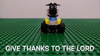 Give Thanks to the Lord 1Chronicles 16:34 Bible Scripture Songs for Children Stop Motion