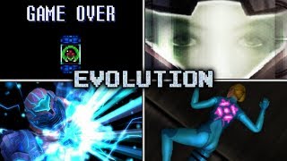 Evolution Of Samuss Deaths  Game Over Screens